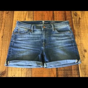7 for all mankind shorts